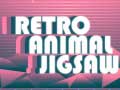 խաղ Retro Animal Jigsaw