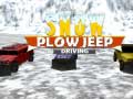 խաղ Winter Snow Plow Jeep Driving