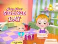 խաղ Baby Hazel: Siblings Day