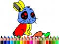 խաղ Back To School: Rabbit Coloring Book