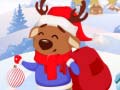 խաղ Christmas Deer Jigsaw