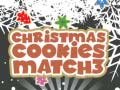խաղ Christmas Cookies Match 3
