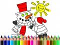 խաղ Back To School: Winter Time Coloring