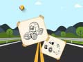 խաղ Funny Cars For Kids Coloring