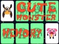 խաղ Cute Monster Memory
