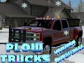 խաղ Hidden Snowflakes Plow Trucks