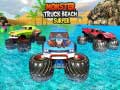 խաղ Monster Truck Beach Surfing