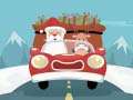 խաղ Santa Giving Presents Jigsaw