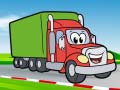 խաղ Happy Trucks Coloring