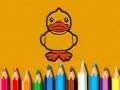 խաղ Back To School: Ducks Coloring Book