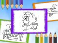 խաղ Cartoon Coloring Book