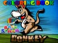 խաղ Back To School Coloring Book Donkey