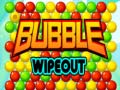 խաղ Bubble Wipeout