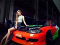 խաղ Girls and Cars