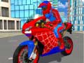 խաղ Hero Stunt Spider Bike Simulator 3d 2