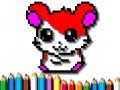 խաղ Pixel Coloring Time