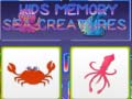 խաղ Kids Memory Sea Creatures