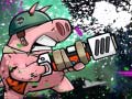 խաղ Piggy Soldier Super Adventure