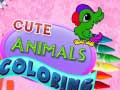 խաղ Cute Animals Coloring