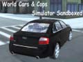 խաղ World Cars & Cops Simulator Sandboxed