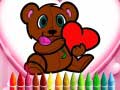 խաղ Animals Valentine Coloring
