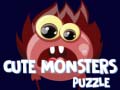 խաղ Cute Monsters Puzzle