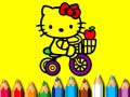 խաղ Back To School: Sweet Kitty Coloring