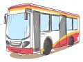 խաղ Cartoon Bus Slide
