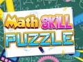 խաղ Math Skill Puzzle