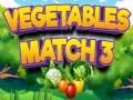 խաղ Vegetables match 3