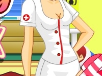 խաղ Nurse kissing