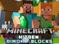 խաղ Minecraft Hidden Diamond Blocks