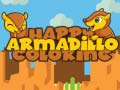 խաղ Happy Armadillo Coloring