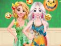 խաղ Princesses Thanksgiving Day
