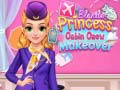 խաղ Blonde Princess Cabin Crew Makeover
