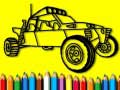խաղ Back To School: Rally Car Coloring Book