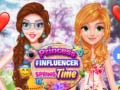 խաղ Princess #Influencer SpringTime