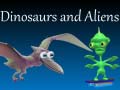 խաղ Dinosaurs and Aliens