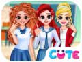 խաղ BFF Princess Back To School