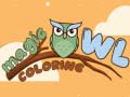 խաղ Magic Owl Coloring
