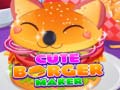 խաղ Cute Burger Maker