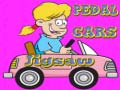 խաղ Pedal Cars Jigsaw