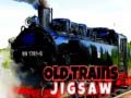 խաղ Old Trains Jigsaw