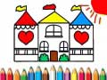 խաղ Doll House Coloring Book