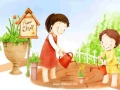 խաղ Cartoon Childrens Day Puzzle