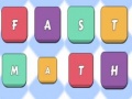 խաղ Fast Math