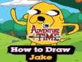 խաղ Adventure Time How to Draw Jake