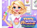 խաղ Princess Yearly Seasons Hashtag Challenge