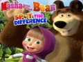 խաղ Masha and the Bear Spot The difference