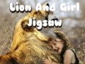 խաղ Lion And Girl Jigsaw